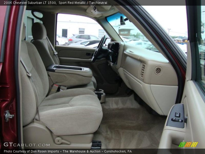 Sport Red Metallic / Tan/Neutral 2006 Chevrolet Suburban LT 1500