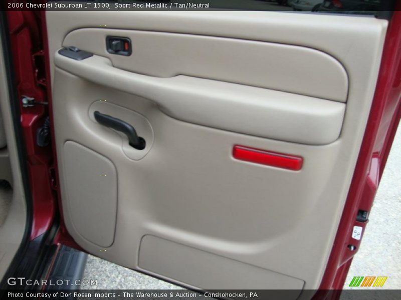 Sport Red Metallic / Tan/Neutral 2006 Chevrolet Suburban LT 1500