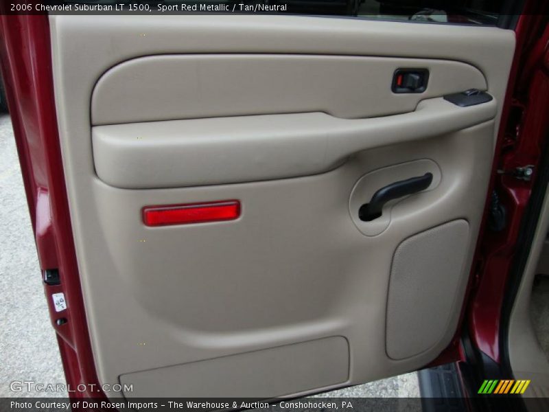 Sport Red Metallic / Tan/Neutral 2006 Chevrolet Suburban LT 1500