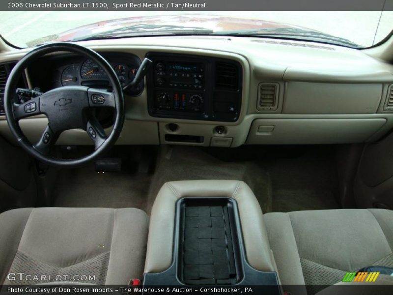 Sport Red Metallic / Tan/Neutral 2006 Chevrolet Suburban LT 1500