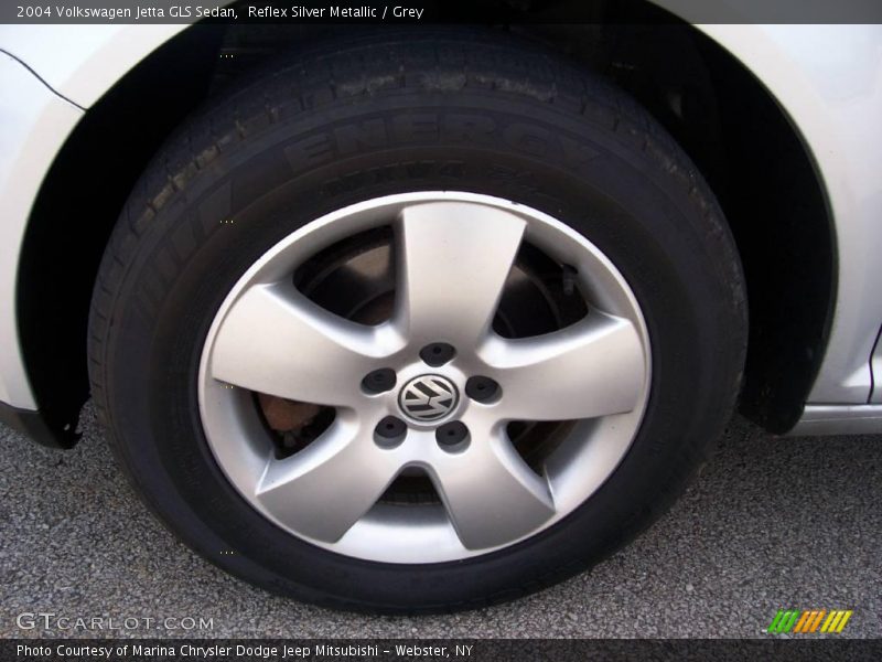Reflex Silver Metallic / Grey 2004 Volkswagen Jetta GLS Sedan
