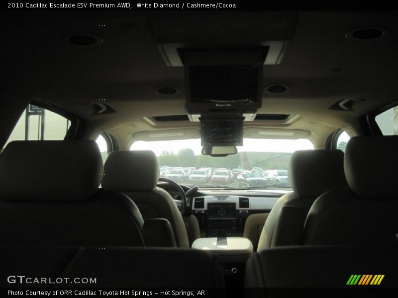 White Diamond / Cashmere/Cocoa 2010 Cadillac Escalade ESV Premium AWD