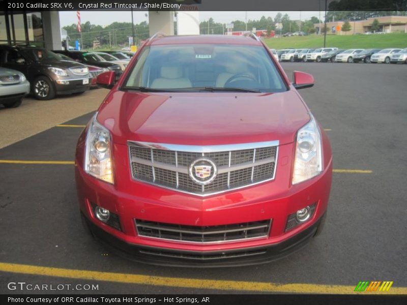 Crystal Red Tintcoat / Shale/Ebony 2010 Cadillac SRX V6