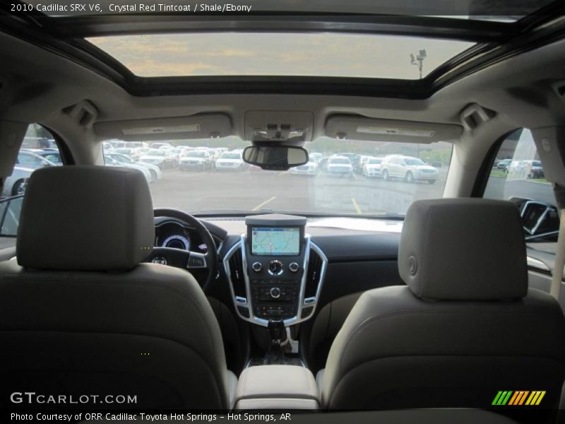 Crystal Red Tintcoat / Shale/Ebony 2010 Cadillac SRX V6