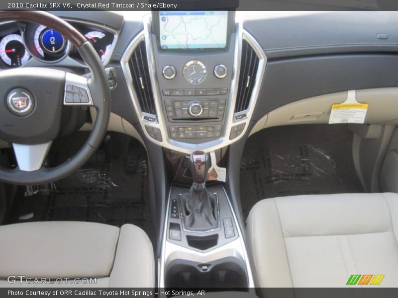 Crystal Red Tintcoat / Shale/Ebony 2010 Cadillac SRX V6