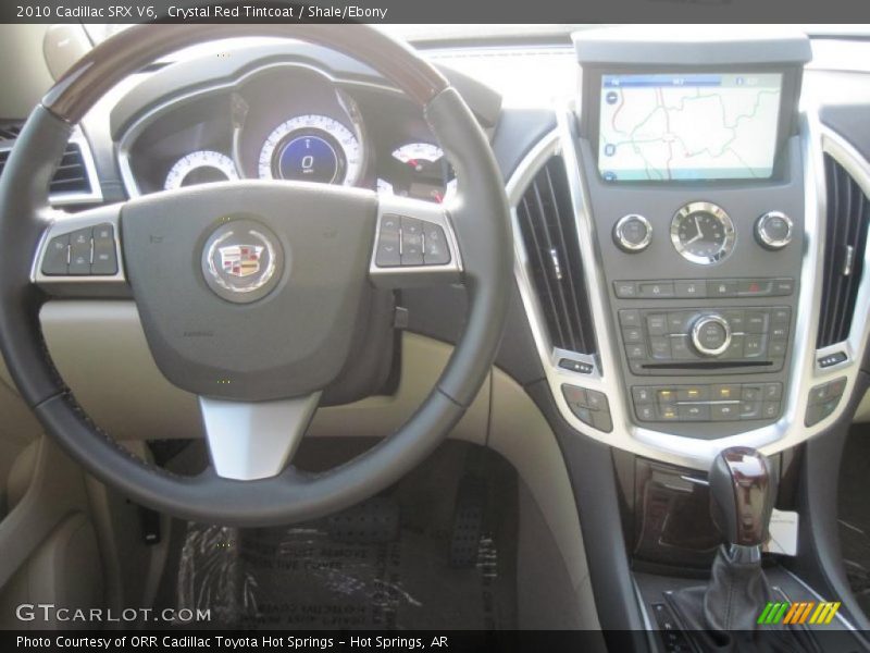 Crystal Red Tintcoat / Shale/Ebony 2010 Cadillac SRX V6