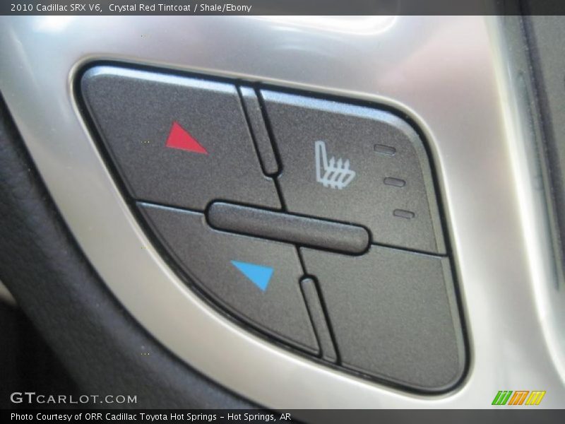 Crystal Red Tintcoat / Shale/Ebony 2010 Cadillac SRX V6