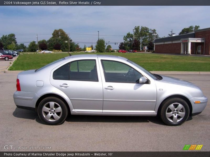 Reflex Silver Metallic / Grey 2004 Volkswagen Jetta GLS Sedan