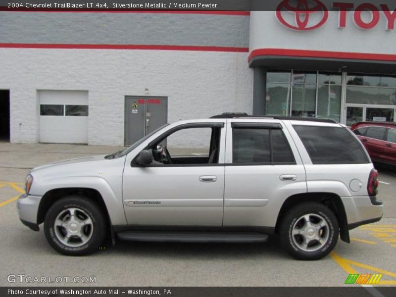 Silverstone Metallic / Medium Pewter 2004 Chevrolet TrailBlazer LT 4x4