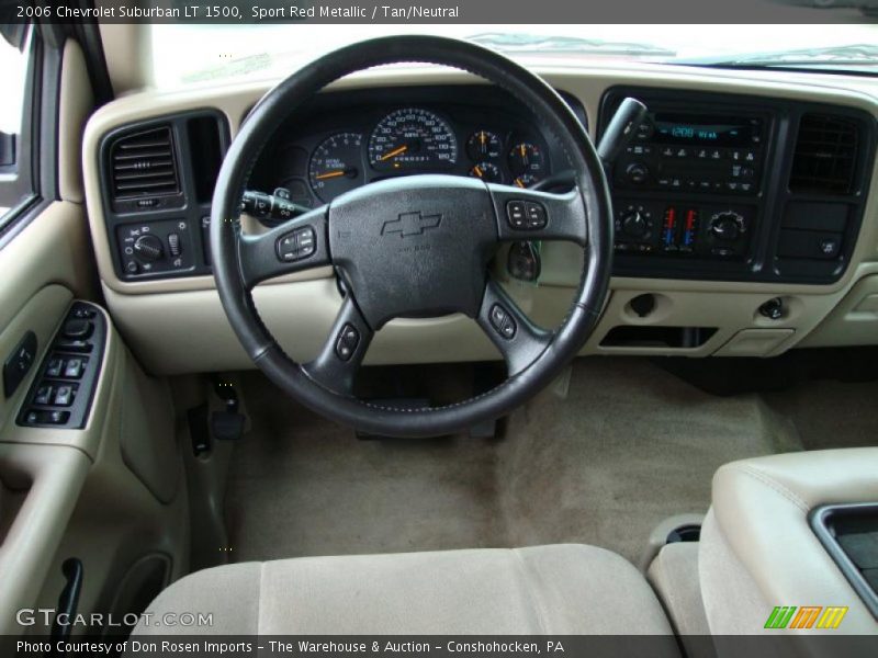 Sport Red Metallic / Tan/Neutral 2006 Chevrolet Suburban LT 1500