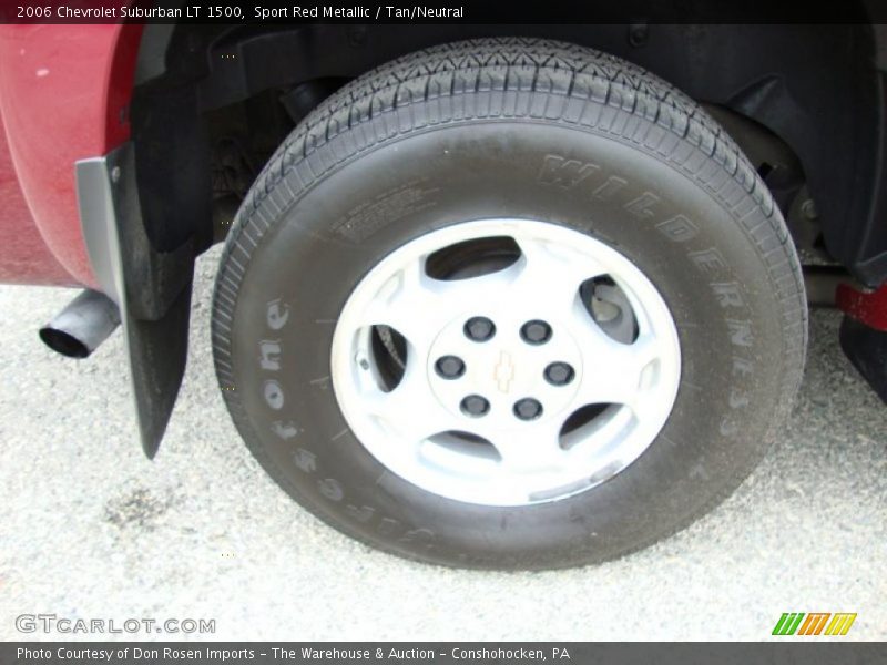 Sport Red Metallic / Tan/Neutral 2006 Chevrolet Suburban LT 1500