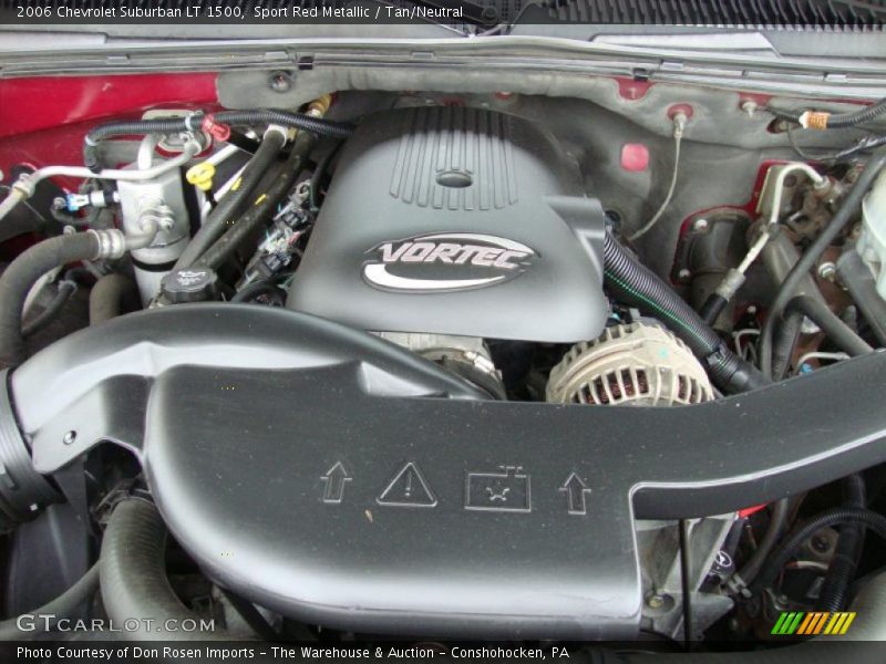 Sport Red Metallic / Tan/Neutral 2006 Chevrolet Suburban LT 1500