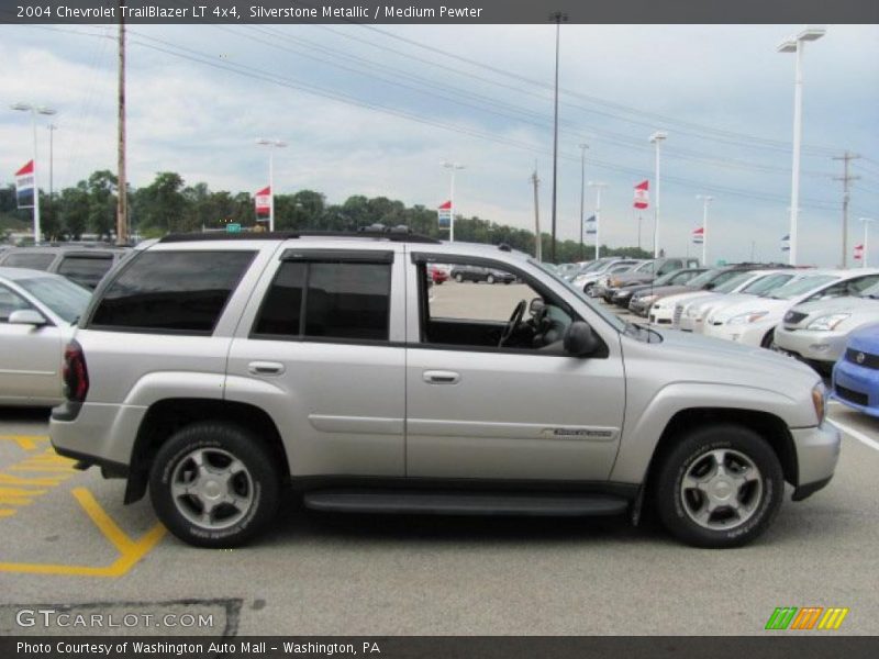 Silverstone Metallic / Medium Pewter 2004 Chevrolet TrailBlazer LT 4x4