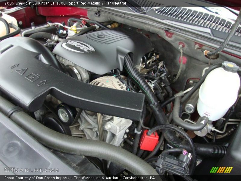 Sport Red Metallic / Tan/Neutral 2006 Chevrolet Suburban LT 1500
