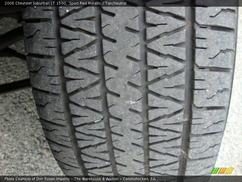 Sport Red Metallic / Tan/Neutral 2006 Chevrolet Suburban LT 1500