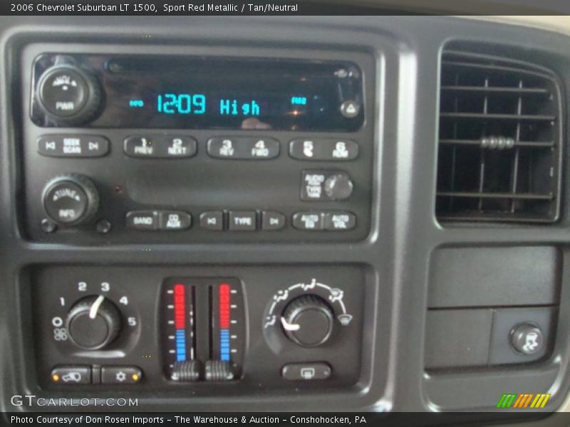 Sport Red Metallic / Tan/Neutral 2006 Chevrolet Suburban LT 1500