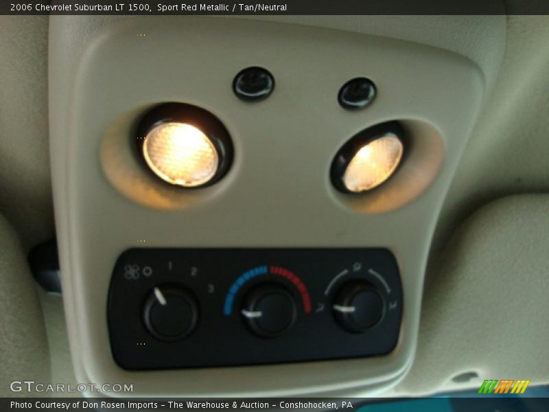Sport Red Metallic / Tan/Neutral 2006 Chevrolet Suburban LT 1500