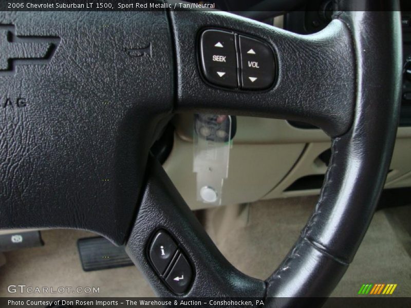 Sport Red Metallic / Tan/Neutral 2006 Chevrolet Suburban LT 1500