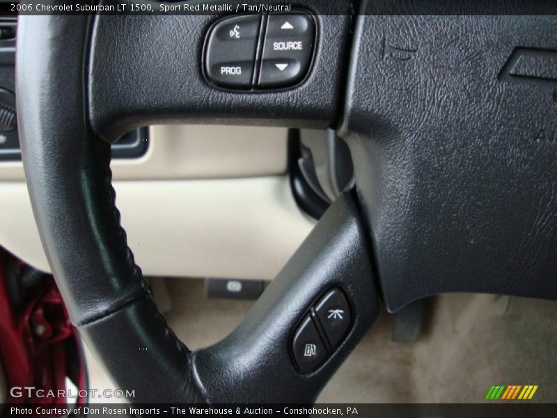 Sport Red Metallic / Tan/Neutral 2006 Chevrolet Suburban LT 1500