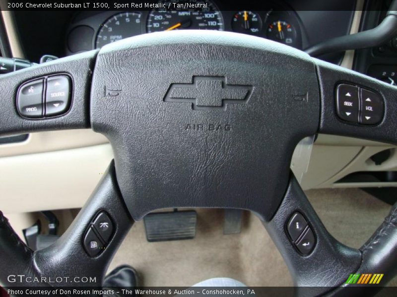 Sport Red Metallic / Tan/Neutral 2006 Chevrolet Suburban LT 1500