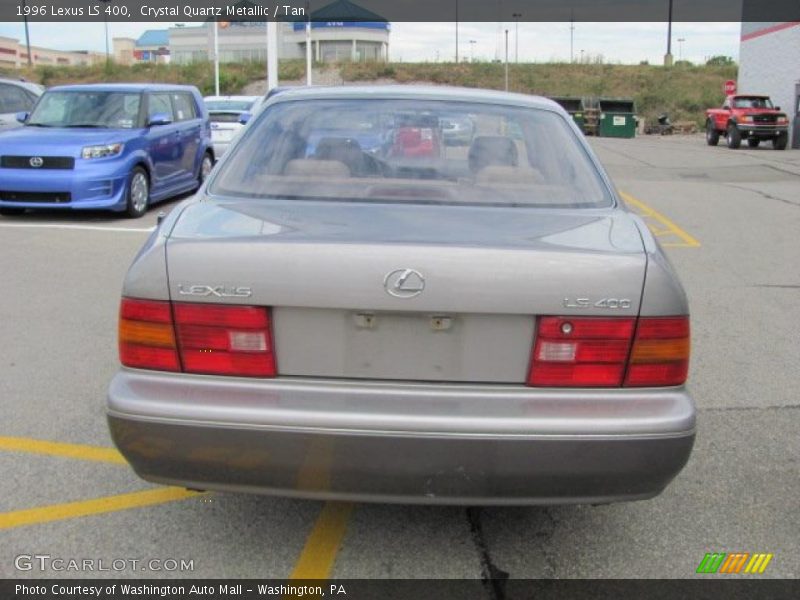 Crystal Quartz Metallic / Tan 1996 Lexus LS 400