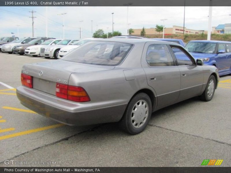 Crystal Quartz Metallic / Tan 1996 Lexus LS 400