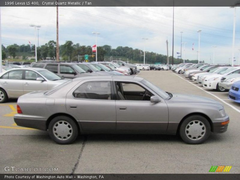 Crystal Quartz Metallic / Tan 1996 Lexus LS 400
