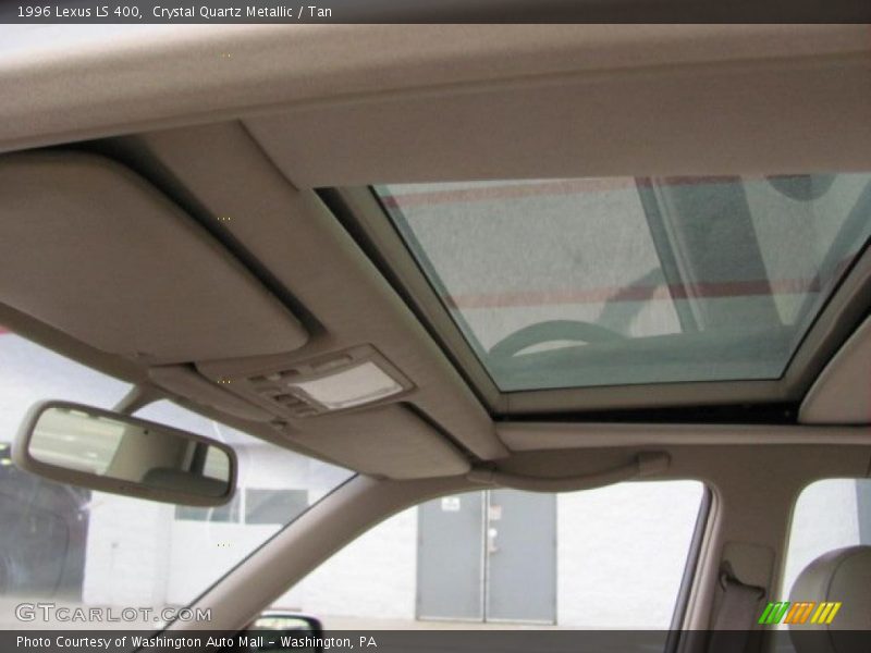 Crystal Quartz Metallic / Tan 1996 Lexus LS 400