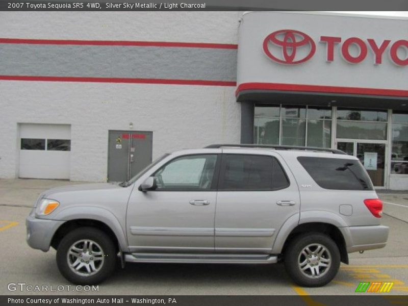 Silver Sky Metallic / Light Charcoal 2007 Toyota Sequoia SR5 4WD