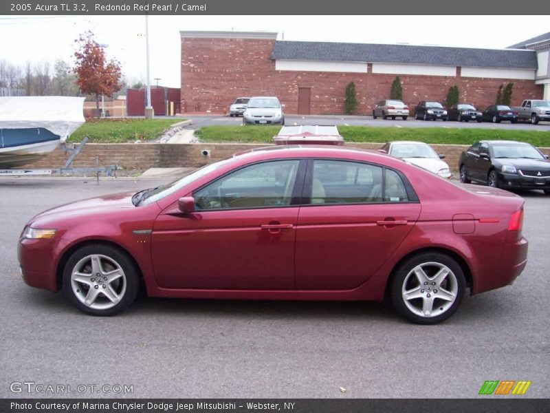 Redondo Red Pearl / Camel 2005 Acura TL 3.2