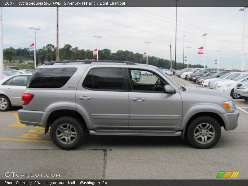 Silver Sky Metallic / Light Charcoal 2007 Toyota Sequoia SR5 4WD