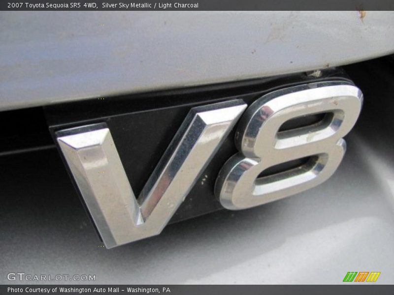 Silver Sky Metallic / Light Charcoal 2007 Toyota Sequoia SR5 4WD