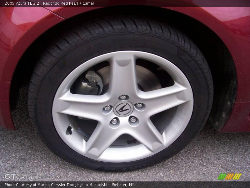 Redondo Red Pearl / Camel 2005 Acura TL 3.2
