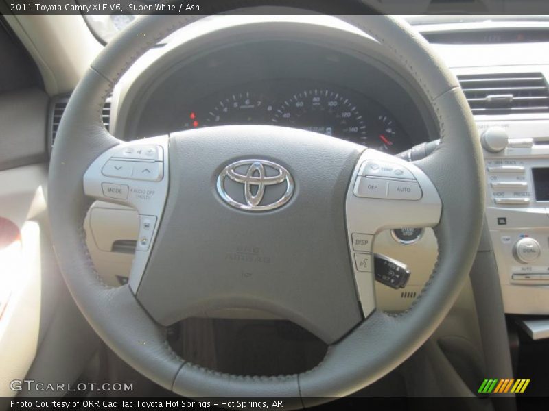 Super White / Ash 2011 Toyota Camry XLE V6