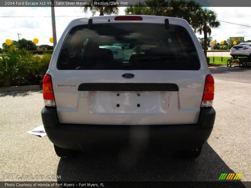 Satin Silver Metallic / Medium/Dark Flint 2004 Ford Escape XLS V6