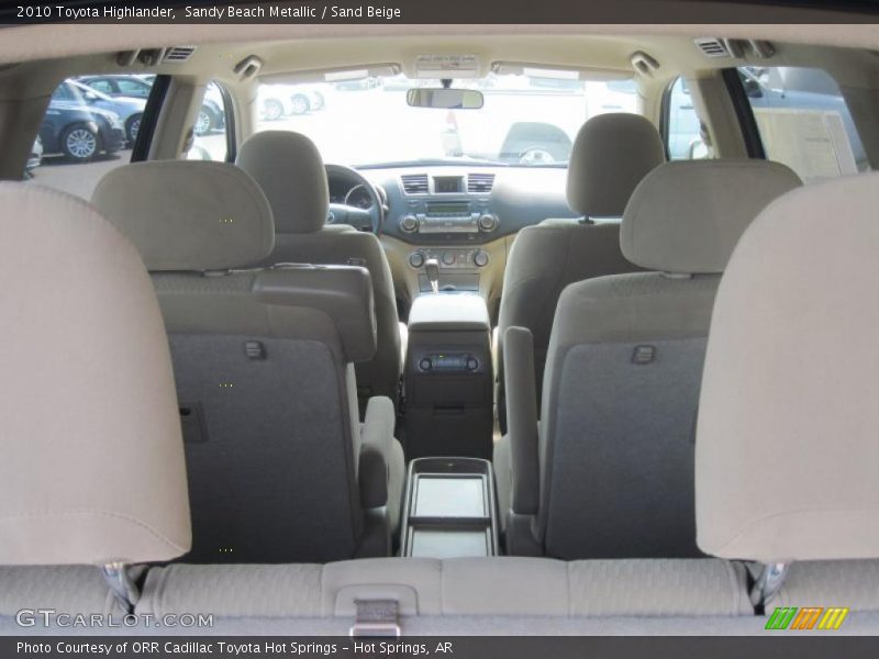 Sandy Beach Metallic / Sand Beige 2010 Toyota Highlander