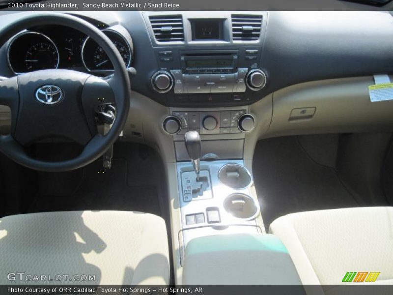 Sandy Beach Metallic / Sand Beige 2010 Toyota Highlander