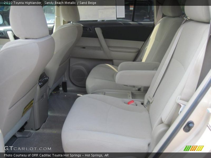 Sandy Beach Metallic / Sand Beige 2010 Toyota Highlander