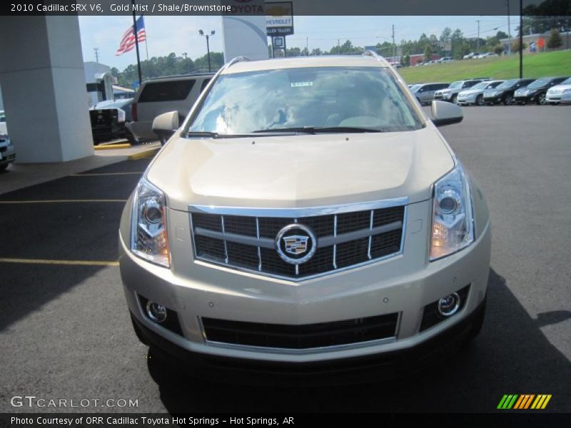 Gold Mist / Shale/Brownstone 2010 Cadillac SRX V6