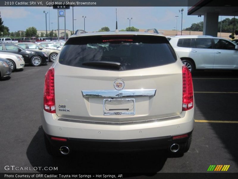 Gold Mist / Shale/Brownstone 2010 Cadillac SRX V6