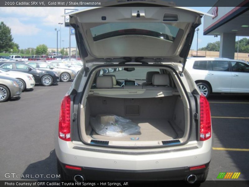 Gold Mist / Shale/Brownstone 2010 Cadillac SRX V6