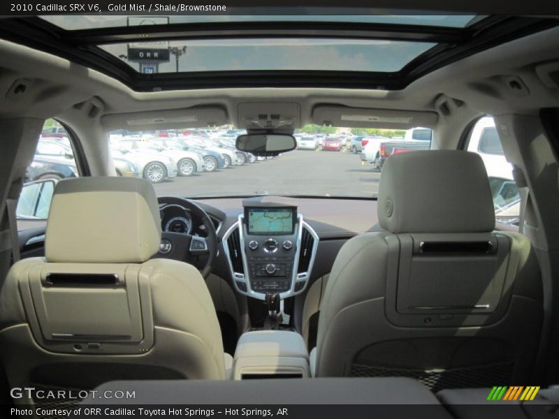 Gold Mist / Shale/Brownstone 2010 Cadillac SRX V6