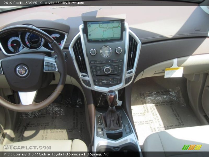 Gold Mist / Shale/Brownstone 2010 Cadillac SRX V6