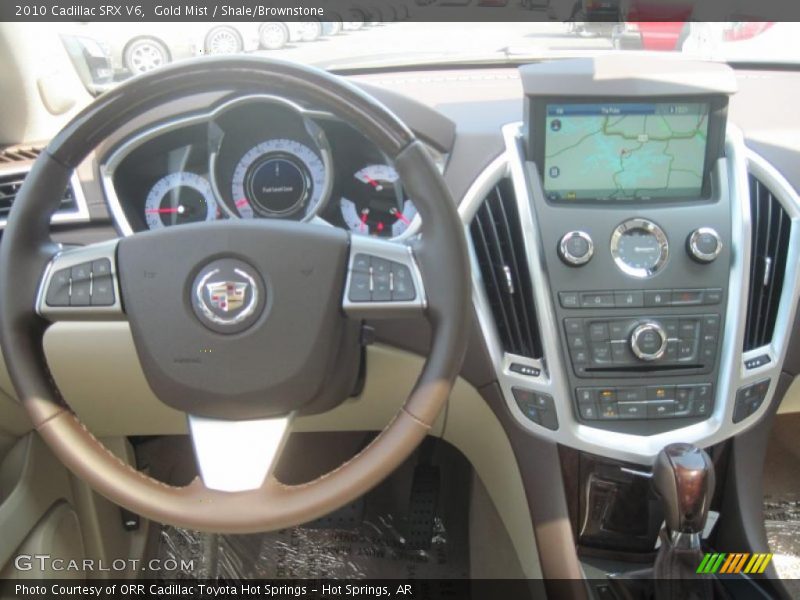 Gold Mist / Shale/Brownstone 2010 Cadillac SRX V6