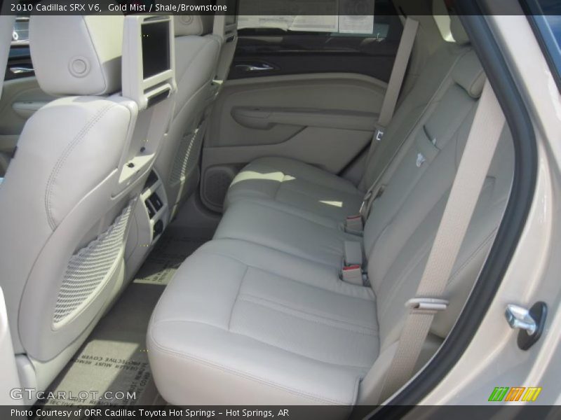 Gold Mist / Shale/Brownstone 2010 Cadillac SRX V6