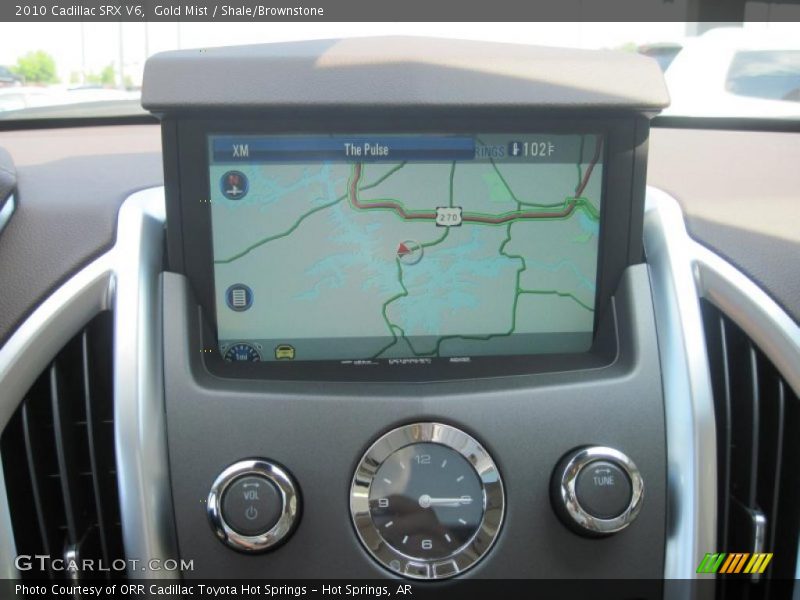 Gold Mist / Shale/Brownstone 2010 Cadillac SRX V6