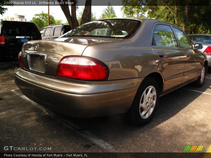 Driftwood Mica / Beige 2000 Mazda 626 LX