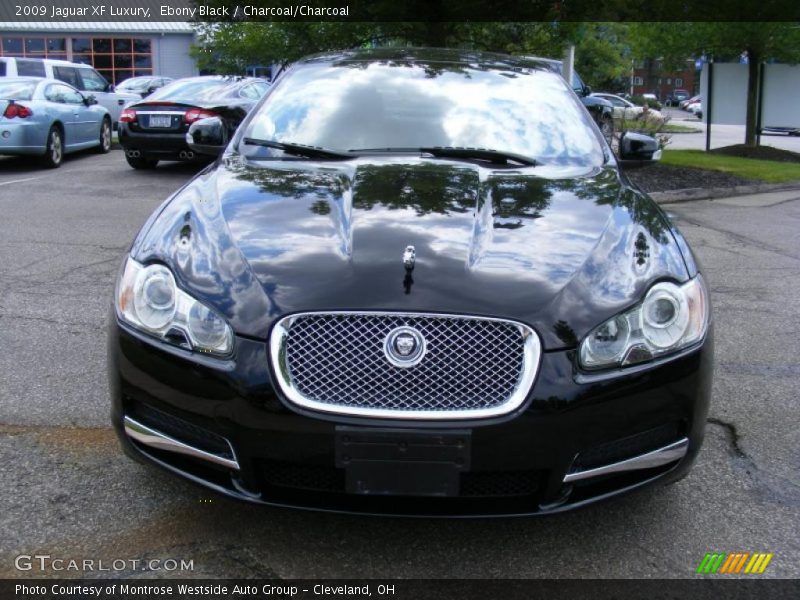 Ebony Black / Charcoal/Charcoal 2009 Jaguar XF Luxury