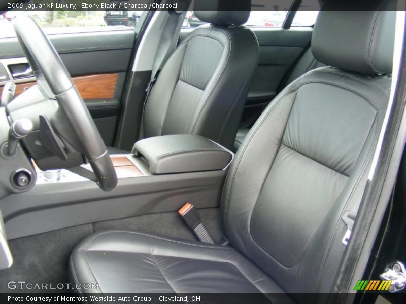 Ebony Black / Charcoal/Charcoal 2009 Jaguar XF Luxury