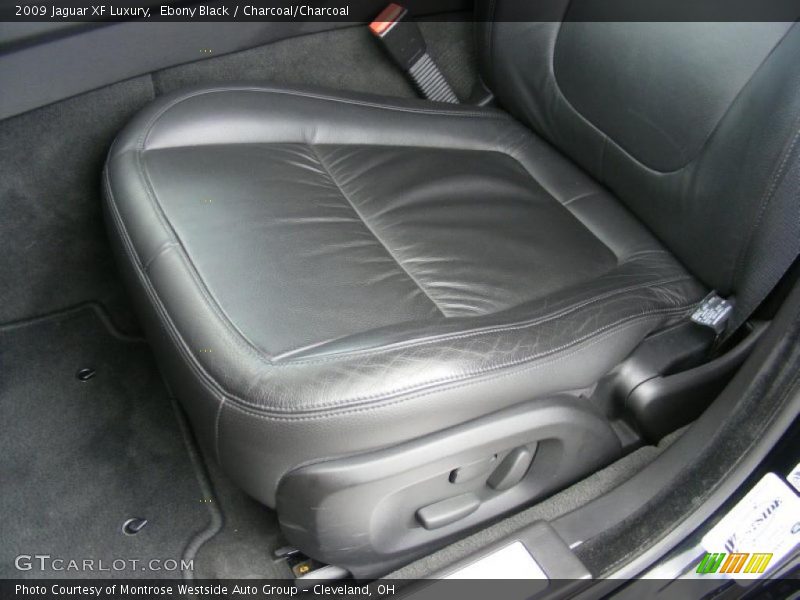 Ebony Black / Charcoal/Charcoal 2009 Jaguar XF Luxury